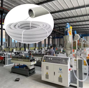 Nouvelle conception de machine à tube corrugué à paroi simple haute vitesse, personnalisation, contrôle PLC, économie d'énergie de 30%, extrudeuse de plastique - Product Image 2