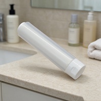 Tube laminé ABL double couche vide avec bouchon à pression, capacité personnalisée et impression offset pour dentifrice et crème pour les mains
