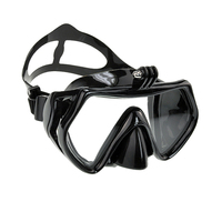 Masque de plongée libre, équipement de plongée sous-marine, lunettes de plongée sportives avec support GoPro