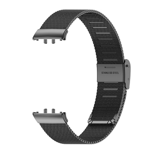 FORWELLENY-<span class=keywords><strong>Correa</strong></span> de acero inoxidable para reloj inteligente <span class=keywords><strong>Galaxy</strong></span> Fit <span class=keywords><strong>3</strong></span>, Milán con hebilla de <span class=keywords><strong>correa</strong></span> de metal, <span class=keywords><strong>correa</strong></span> de metal para Samsung, en stock - Product Image 5