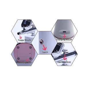 <span class=keywords><strong>Kit</strong></span> de machine à tatouer temporaire à air comprimé miniature sans fil à alimentation par gravité, durable et bon marché, pour la <span class=keywords><strong>peinture</strong></span> sur visage - Product Image 6
