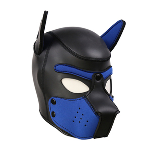 10 couleurs sexe Cosplay jeu de rôle amusant <span class=keywords><strong>chien</strong></span> couvre-chef néoprène chiot capuche - Product Image 1
