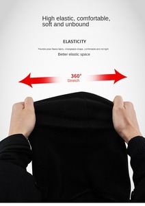 หน้ากากป้องกันแบบเต็มหน้าสำหรับขี่มอเตอร์ไซค์/ป้องกันการขับขี่แบบออฟโรด/เล่นสกี ให้ความอบอุ่นในฤดูหนาว - Product Image 3