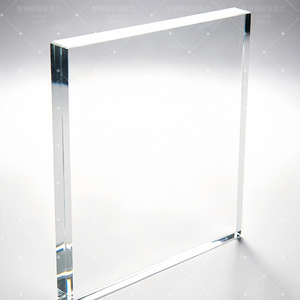 Plaque acrylique transparente Junhaoyuan 2 mm format A4, haute transparence, résistante à l'usure, pour découpe et pliage sur mesure - Product Image 2