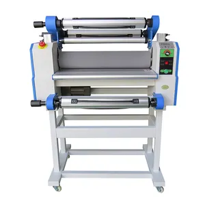 650mm Hot And Cold Automatic Laminator DTF Roll To Roll Coating Laminating Car Sticker Vinyl Paper Lamination Machine