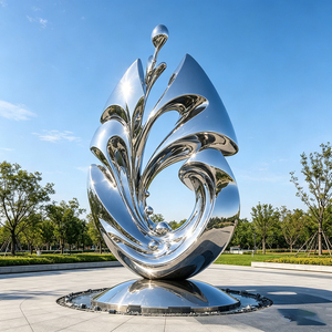 Escultura de Árbol Metálico Gigante Moderna W51 para Decoración de Jardines, Parques y Espacios Públicos, Arte Escultural Personalizado - Product Image 1