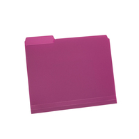 Carpeta de Archivo de Papel Manilla con Cubierta Dura de Plástico, Decorativa, Ecológica, Duradera, Tamaño Carta A4, Corte 1/3, Paquete de 6, Venta al por Mayor