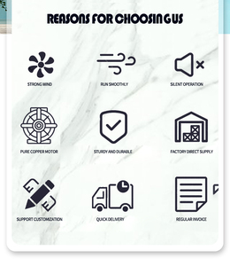 5V Elektrischer Industrieller Axiallüfter mit Kugellager aus Kunststoff, 2000 U/min, Wandlüfter, 1 Jahr Garantie, für Restaurants, Hotels, OEM, ODM - Product Image 6