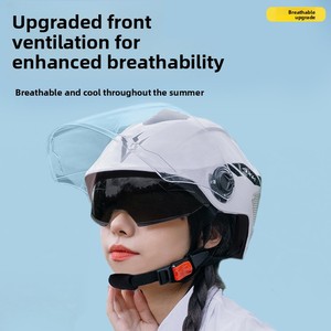 고품질 도매 오토바이 헬멧 ABS 모듈식 헬멧 성인용 하프 페이스 헬멧 오토바이 헬멧 - Product Image 5