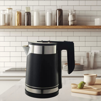 Appareils de cuisine ménagers chaudière bouilloire électrique 1.8L bouilloire à eau chaude en acier inoxydable