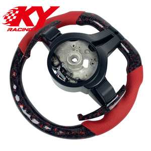 Volante LED de Fibra de Carbono Forjado Personalizado para BMW 320 F10 F20 F30 F34 F15 F25 F07 F82 M3 M4 M5 G12 G13 G14 G15 G16 F80 F32 - Product Image 3