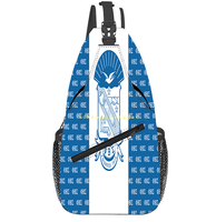 Sac de poitrine de haute qualité avec motif imprimé Sorority, sac à bandoulière de conception haut de gamme, sac à dos de voyage en plein air