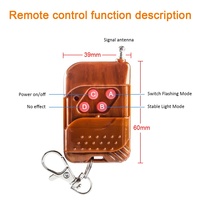 6 LED-Blitz warnleuchte 12V Blitz gitter Blinklicht LKW Auto Leuchtfeuer Lampe Bernstein Rot Blau Weiß Licht
