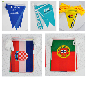 King Charles III Coronation 2023 Great Britain UK Bunting Banner Celebration Ceremony <strong>Custom</strong> Printed King Charles <strong>String</strong> <strong>Flags</strong> - Product Image 6