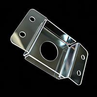 Plaque en polycarbonate transparente sur mesure, épaisseur personnalisée, pour équipement de découpe et pliage CNC, boîtier de protection PC ignifuge YC988