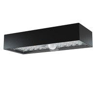 Lampe murale solaire extérieure Lead Opto avec indice de protection IP65, détecteur de mouvement, LED, pour jardin, garage, clôture