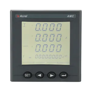 Submedidor Acrel de 400V para medidor eléctrico de aire acondicionado/KC con medidor de energía de panel de distribución de energía solar RS485 Clase 0,5