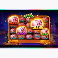 High Brightness 18.5 Inch PCAP Touch Screen Monitor 10-Point Multi-Touch with RGB LED Halo Light for Coin-Operated Game Machines