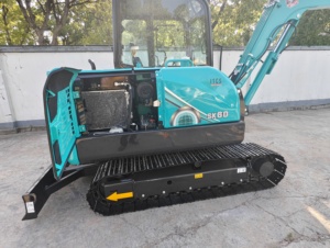 Excavadora Hidráulica Usada Kobelco SK60 Modelo 2024 de 6 Toneladas en Buen Estado para Construcción, Agricultura y Excavación con Motor, Bomba y Caja de Cambios - Product Image 5