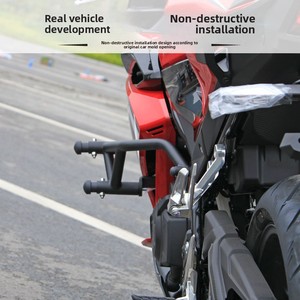 Yeni TORST Ağır Hizmet Tipi Karbon Çelik Motosiklet Motor Koruyucu Çubuğu CBR400R Yaylı Tampon Çarpma Barı 1 Yıl Garantili - Product Image 4