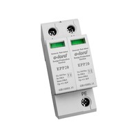 Dispositif de protection contre les surtensions EPP20S, parafoudre, montage sur rail DIN, fabricant professionnel, ignifuge, durable, résistant à la chaleur et au froid