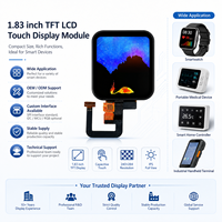 Módulo LCD TFT de 1.83 Pulgadas, Pantalla IPS de Vista Completa 240x284, Servicio Personalizado OEM/ODM, Controlador IC GC9307C SPI de 4 Líneas, Escáner Portátil
