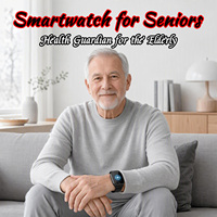 VFA109S 4G SOS-Anruf GPS-Tracker Smartwatch für Senioren und Kinder Gesundheitsdatenüberwachung Täglicher Monitor Sturzerkennung Armband für Ältere