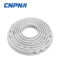 Kit de passe-câbles à encliquetage en nylon blanc PA66/PP/PVC pour montage sur panneau, pour la gestion du câblage des boîtes de distribution - Température -40°C à +120°C