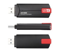 Adaptateur Wifi 6 double bande AX1800Mbps USB3.0 RTL8832AU 2.4G & 5Ghz pour ordinateur portable Kali Linux, PC mobile, imprimante