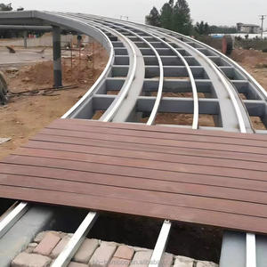 Sàn tre ngoài trời hiện đại chống mài mòn thân thiện với môi trường gỗ tự nhiên màu rãnh nhỏ phong cách phòng tập thể dục công viên không thấm nước - Product Image 3