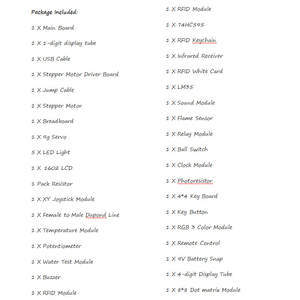 <span class=keywords><strong>Kit</strong></span> de démarrage <span class=keywords><strong>officiel</strong></span> <span class=keywords><strong>Arduino</strong></span> pour projets DIY, <span class=keywords><strong>kit</strong></span> pour débutants avec capteurs LED - <span class=keywords><strong>Kit</strong></span> éducatif STEM parfait pour adultes et enfants - Product Image 5