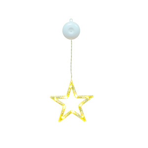 Adorno Navideño Colgante con Ventosa, LED, Impermeable IP44, 4.7m, Diseño de Santa Claus y Copo de Nieve, Decoración para el Hogar, Regalo de Año Nuevo - Product Image 6
