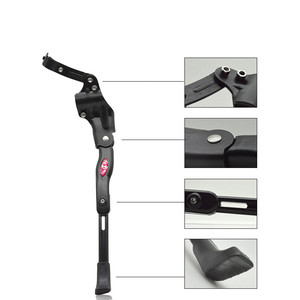 <span class=keywords><strong>Support</strong></span> de <span class=keywords><strong>vélo</strong></span> de béquille de <span class=keywords><strong>vélo</strong></span> de jambe unique Ajustable d'usine de la chine - Product Image 6