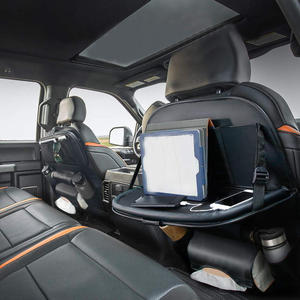 Organizador de Asiento Trasero de Coche de Cuero PU para Niños, Protector de Asiento Trasero con Bolsillos Múltiples - Product Image 3