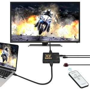 HDMI Chuyển Đổi Splitter, Thông Minh 5-Port 5 Cổng 5X1 HDMI Switcher, Hỗ Trợ 4K, Đầy Đủ HD1080p, 3D Với IR RF Từ Xa 1080P HD Video - Product Image 5