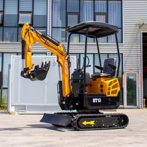 Hightop 1300kgs Mini Excavatrice Ht13 Petite Excavatrice de Jardin Avec Ce Certificat Iso Epa - Product Image 3