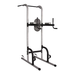 Gym Equipment <b>Home</b> Tool Adjustable Multi-Function Strength Fitness Power Tower <b>Pull</b> up Dip <b>bar</b> Station - Product Image 5