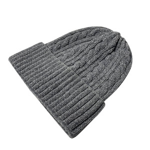 قبعة صوفية سميكة دافئة من الأكريليك بنسيج جاكار مصنعة في المصنع للخريف والشتاء - Product Image 3