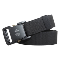 Ceinture tactique de haute qualité pour hommes, best-seller, robuste, écologique, en nylon haute densité, avec boucle magnétique en alliage d'aluminium