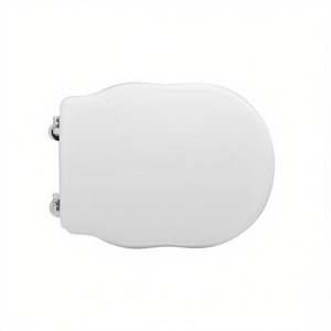 Asiento de Inodoro Ellade Forma 10 Blanco 50.5 cm de Longitud para Hidra Vase - Product Image 3