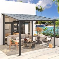 Offre Spéciale extérieur rétractable auvent patio jardin auvent pare-soleil jardin gazebo de haute qualité