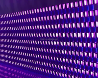 Nouveauté 2024 Lumières matricielles RGB effet écaille de poisson Panneau lumineux mural LED Panneau lumineux mural LED à pixels