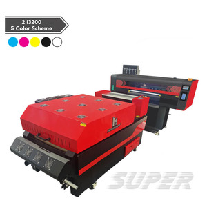 Nuevo Modelo 2025 Hanrun Impresora DTF de 24 Pulgadas I3200 con 2 Cabezales, Sistema de Limpieza Automática y Agitador de Polvo - Product Image 1