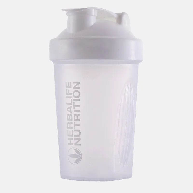 400 Ml Whey Protein Powder Mixing Bottle Sports Fitness Gym Bottle Outdoor Portable Plastic Drinking Shaker Bottle
