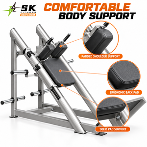 Máquina de Sentadillas con Peso para Gimnasios Comerciales SK, Equipo de Gimnasio para Entrenamiento de Glúteos y Piernas en Centros de Fitness y Clubes Deportivos - Product Image 2