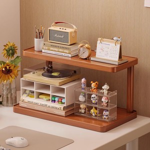 Tabletop cup holder, water cup holder, tea cup and tea set holder, bamboo and wood storage rack, coffee cup holder, dining - Product Image 1