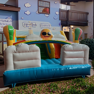 Venta Directa de Fábrica 2026: <span class=keywords><strong>Castillo</strong></span> <span class=keywords><strong>Inflable</strong></span> de PVC de 4m*4m*3m y 0.55mm para Niños, <span class=keywords><strong>Castillo</strong></span> Hinchable para Alquilar - Product Image 2