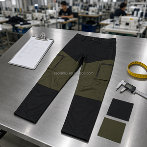 <span class=keywords><strong>Pantalones</strong></span> de Senderismo para <span class=keywords><strong>Hombre</strong></span> de Secado Rápido, Impermeables, Elásticos, para Actividades al Aire Libre, Camping, Montañismo, Pesca, con Cremallera Resistente a Desgarros - Product Image 6
