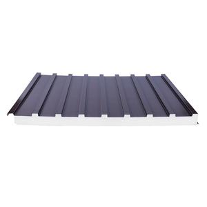 <span class=keywords><strong>Precio</strong></span> <span class=keywords><strong>por</strong></span> <span class=keywords><strong>Metro</strong></span> <span class=keywords><strong>Cuadrado</strong></span> en Israel, Techo Sándwich de PU de 5 cm de Espesor, Ignífugo, Impermeable, Material de Acero RAL, Certificado CE, Garantía de 5 Años - Product Image 3