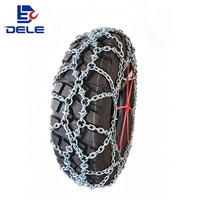 Nuevas cadenas de tracción DELELIFT Duo Grip de acero con aleación de boro para neumáticos de tractor, ideales para quitar nieve, barro y uso agrícola en hielo.